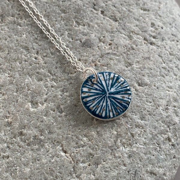 Indigo Star Lustre Necklace - Seconds Sale