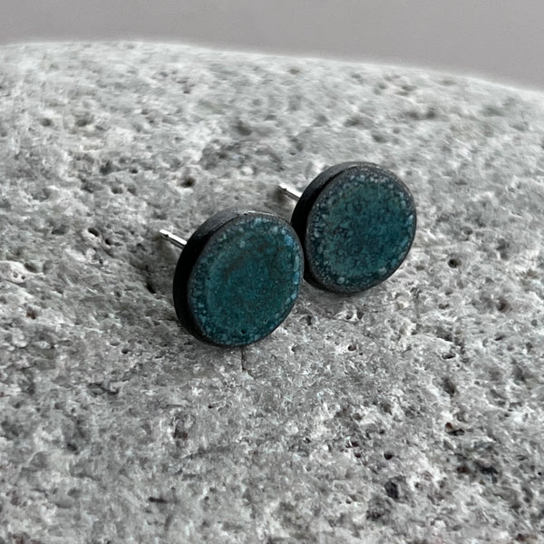 Matte Forest Green Studs