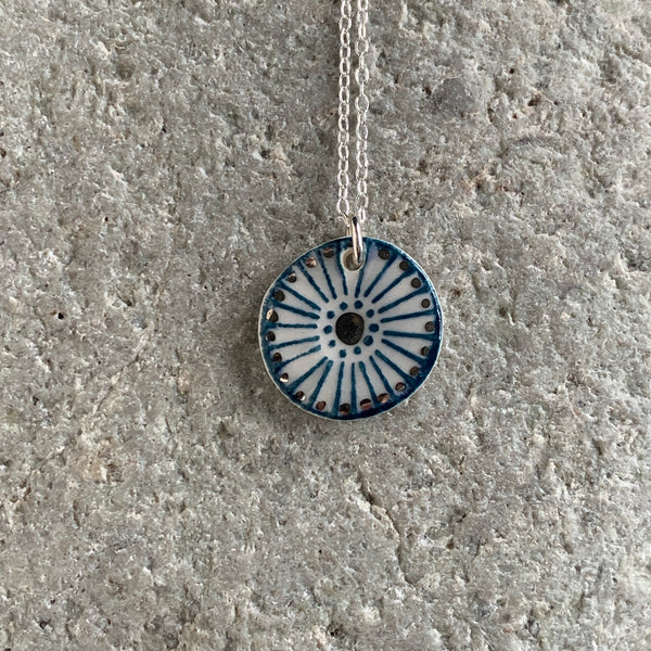 Indigo Urchin Lustre Necklace - Seconds Sale
