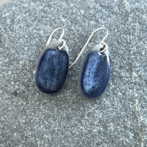Bilberry Pebble Earrings
