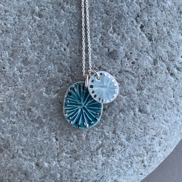 Sea & Cloud Double Lustre Necklace