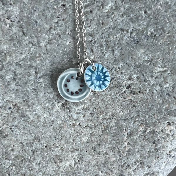 Cloud & Coast Mini Double Necklace