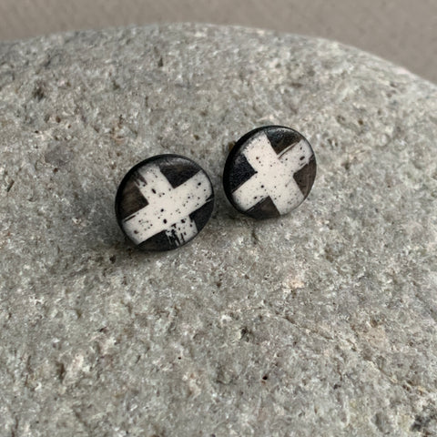 Small Monochrome Studs #1