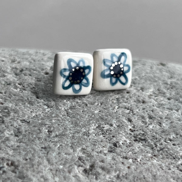Flower Lustre Studs