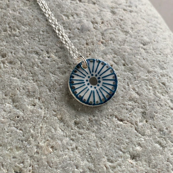 Indigo Urchin Lustre Necklace - Seconds Sale