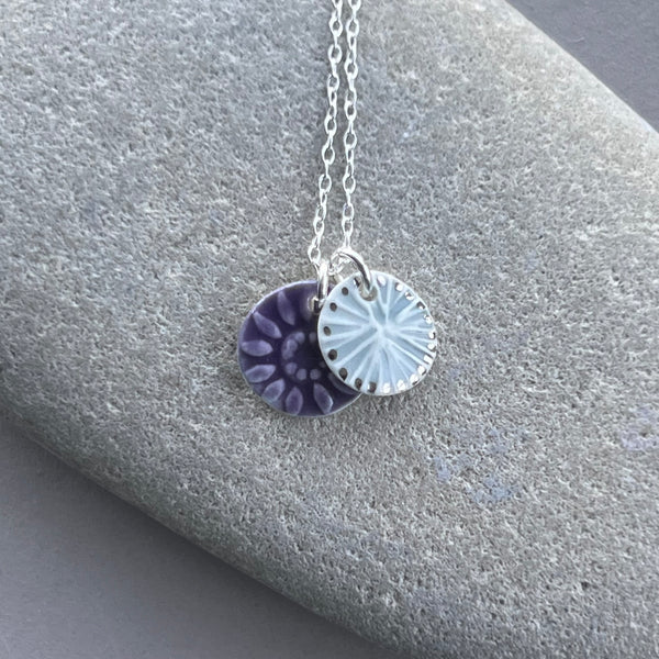 Bramble & Cloud Mini Double Necklace