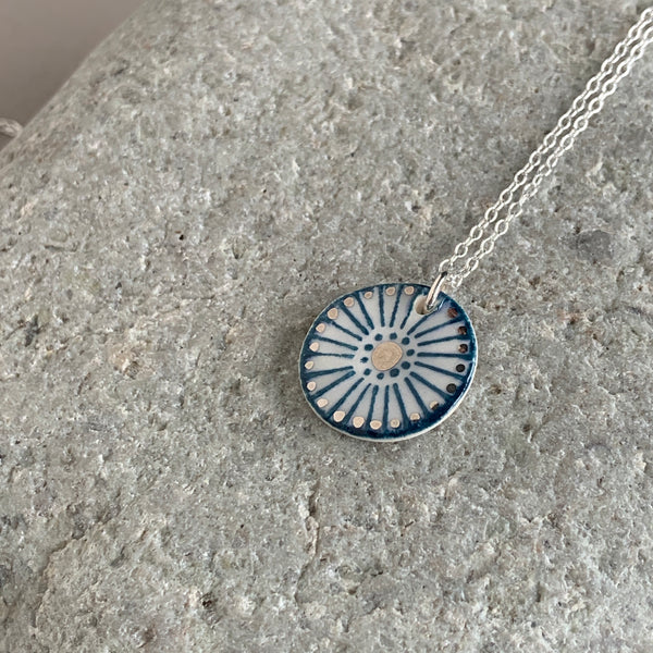 Indigo Urchin Lustre Necklace - Seconds Sale