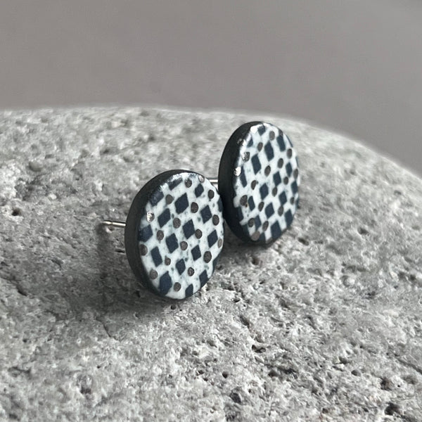 Large Monochrome Studs