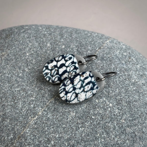 Scribble Print Earrings