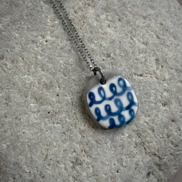 Scribble Coast Pendant