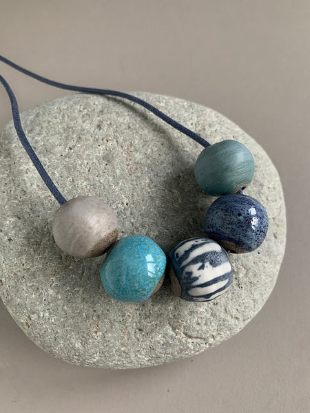 Pebble Beads Necklace #4