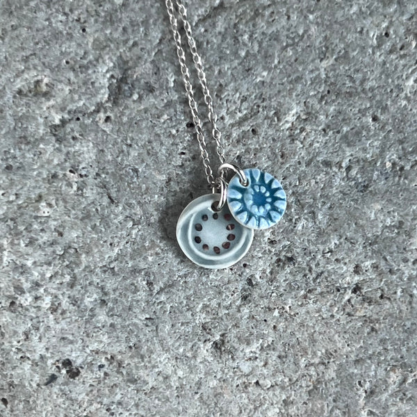 Cloud & Coast Mini Double Necklace