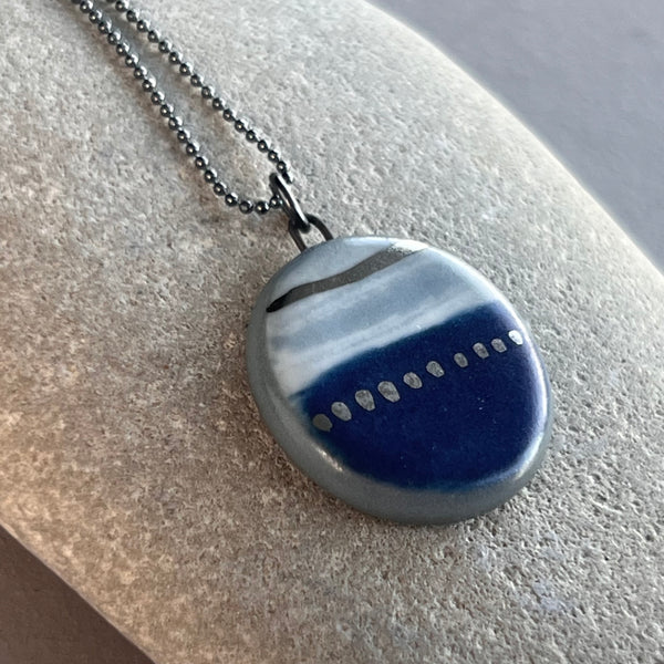 Large Landscape Charm Necklace