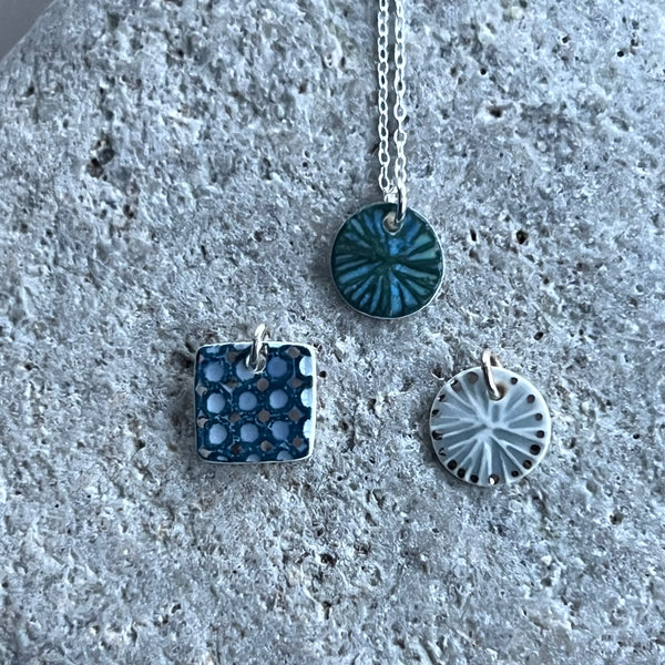 Mix & Match Mini Pendant Set - Teal and Cloud