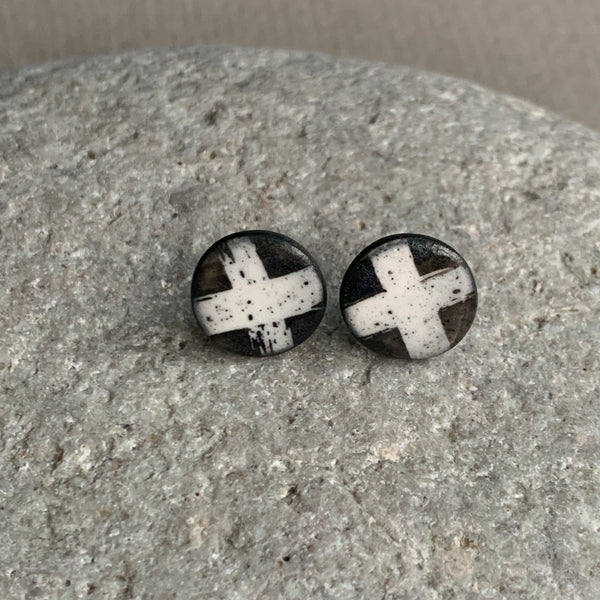 Small Monochrome Studs #1