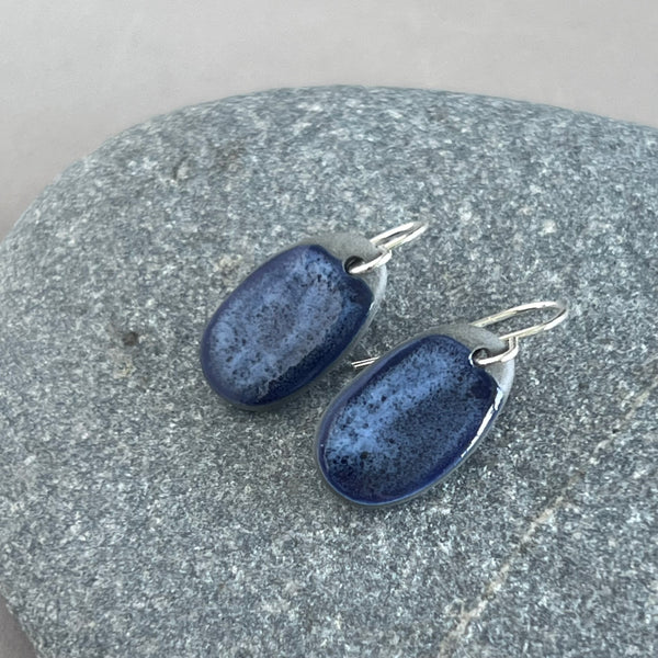 Bilberry Pebble Earrings