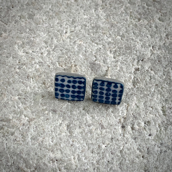Square Dots Studs
