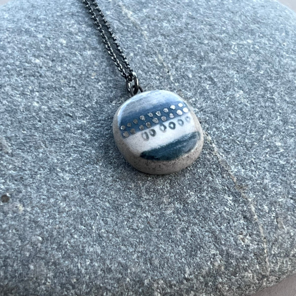 Landscape Pebble Necklace