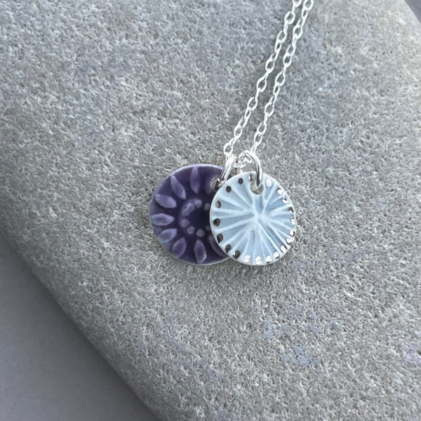 Bramble & Cloud Mini Double Necklace