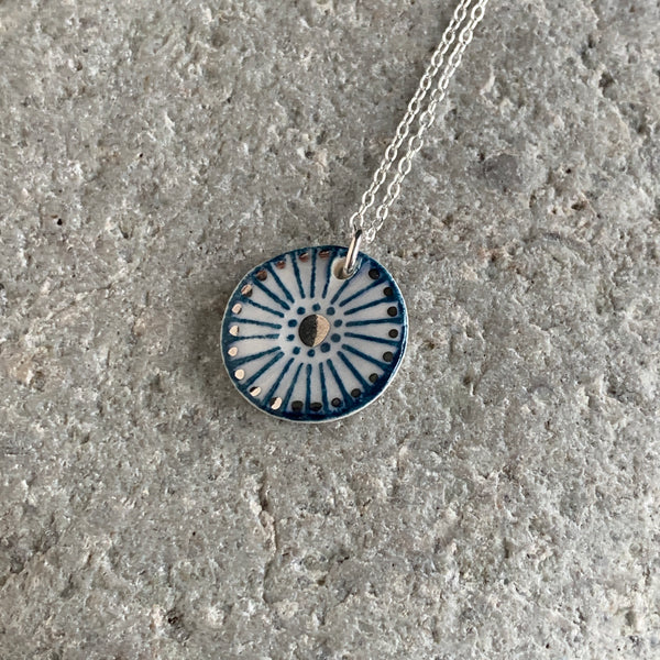 Indigo Urchin Lustre Necklace - Seconds Sale