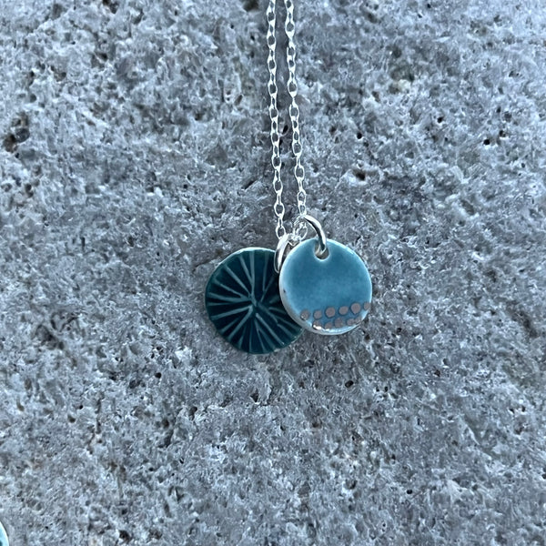 Mix & Match Mini Pendant Set - Teal and Green