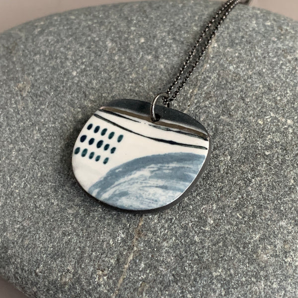 Snow Fields Pendant #5