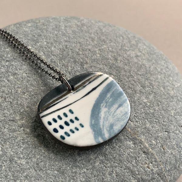 Snow Fields Pendant #5