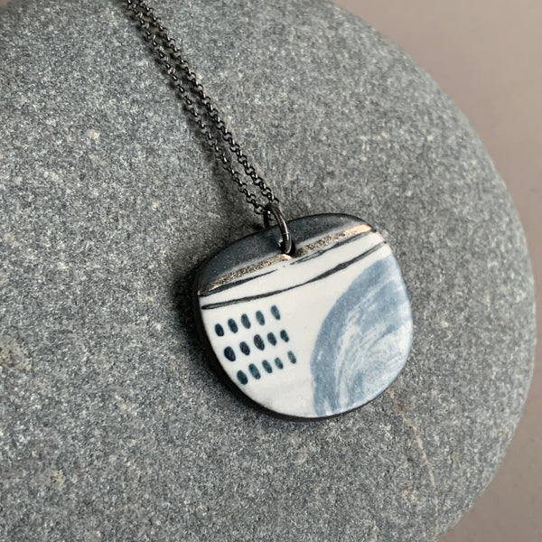 Snow Fields Pendant #5