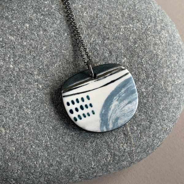 Snow Fields Pendant #5