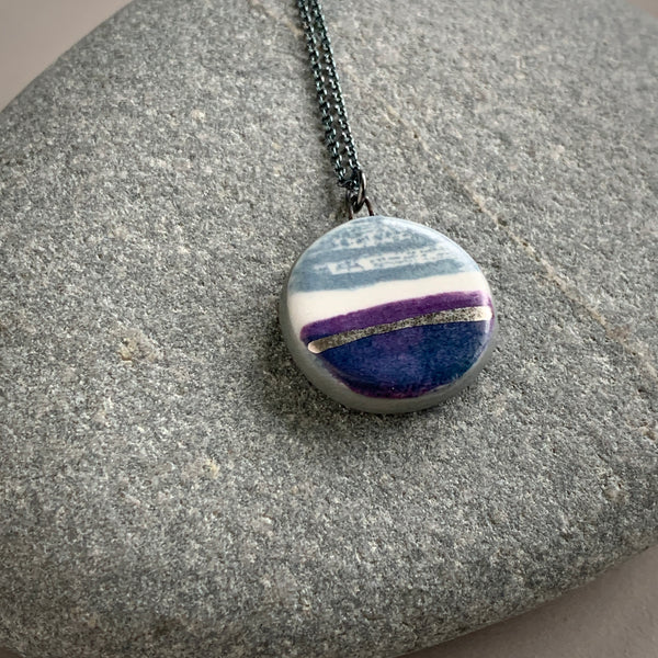 Round Landscape Necklace