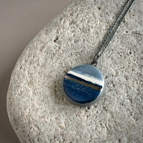 Round Landscape Necklace