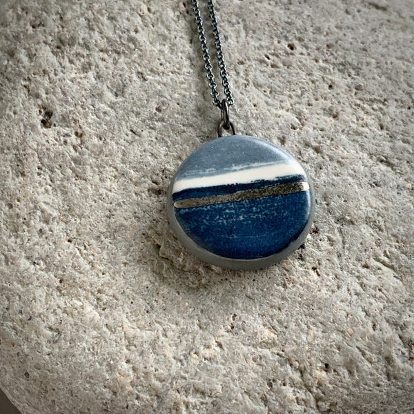 Round Landscape Necklace