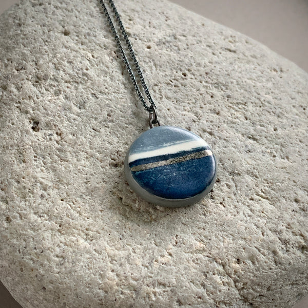 Round Landscape Necklace