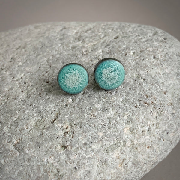 Pale Seafoam Studs