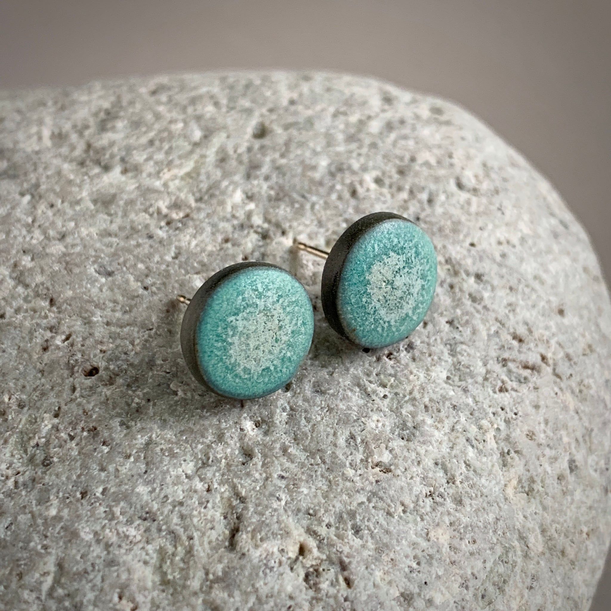 Pale Seafoam Studs