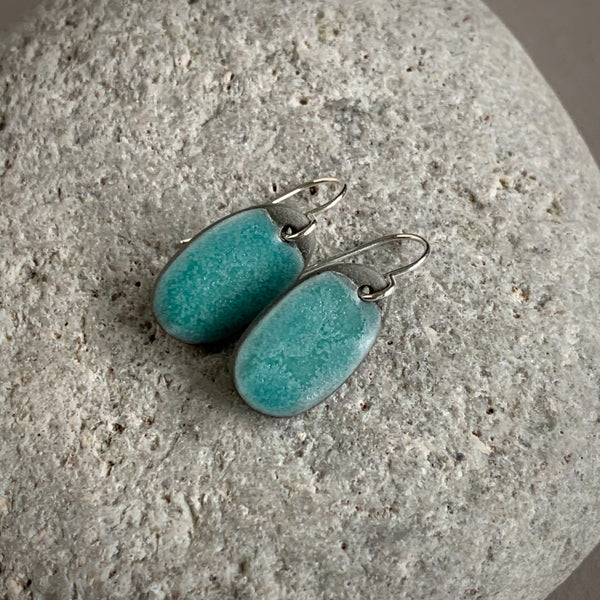 Seafoam Pebble Earrings