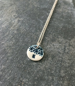 Mwclis Llythyren / Initial Necklace