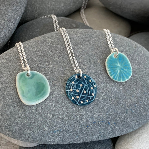 Sea Blues Pendants Collection #2
