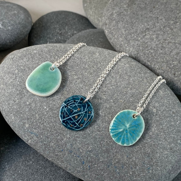 Sea Blues Pendants Collection #2
