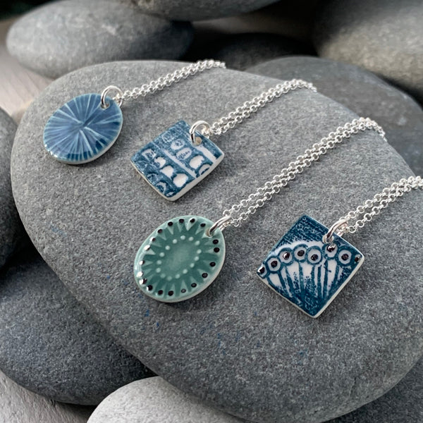 Sea Blues Pendants Collection #1